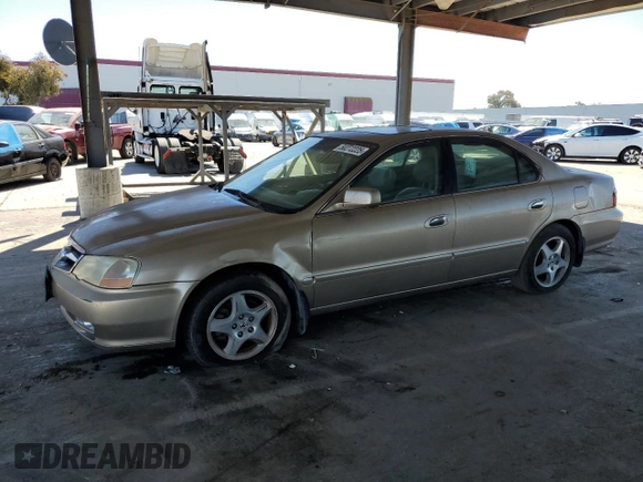 2003 Acura TL with VIN 19UUA56663A086969, listed as a Copart auction lot 50272225 with 236,422 mi miles and Clean Title. Bid and sale history available at carsss.com. Image 1.