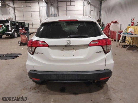 2022 Honda HR-V EX with VIN 3CZRU6H57NM709926, listed as a IAAI auction lot 41239312 with 55,995 mi miles. Bid and sale history available at carsss.com. Image 16.