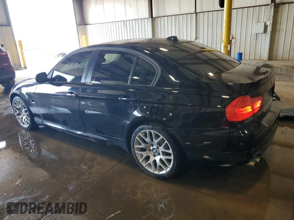 2011 BMW 3 Series 328i xDrive with VIN WBAPK5G55BNN30197, listed as a Copart auction lot 55297345 with 156,486 mi miles and Salvage Title. Bid and sale history available at carsss.com. Image 2.