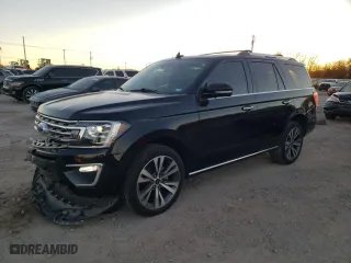 2021 Ford Expedition Limited with VIN 1FMJU1KT5MEA56154, listed as a Copart auction lot 81688964 with 41,907 mi miles and Salvage Title. Bid and sale history available at carsss.com. Image 1.