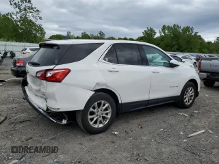 2018 Chevrolet Equinox LT z VIN 3GNAXSEV7JS593275, wystawiony jako Copart lot #57420565 z przebiegiem 83 977 mil mil oraz Szkoda całkowita • Salvage title. Historia ofert i sprzedaży dostępna na DreamBid. Obrazek 3.