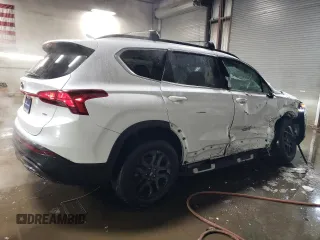 2022 Hyundai Santa Fe XRT with VIN 5NMS6DAJ4NH404478, listed as a Copart auction lot 45760005 with 27,340 mi miles and Salvage Title. Bid and sale history available at carsss.com. Image 3.