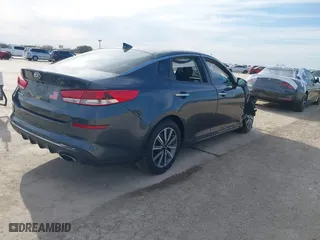 2019 Kia Optima LX with VIN 5XXGT4L3XKG376676, listed as a IAAI auction lot 41679981 with 57,211 mi miles. Bid and sale history available at carsss.com. Image 4.