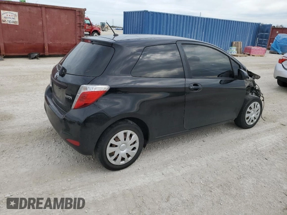 2013 Toyota Yaris L with VIN JTDJTUD39DD571928, listed as a Copart auction lot 78187364 with 242,227 mi miles and Salvage Title. Bid and sale history available at carsss.com. Image 3.