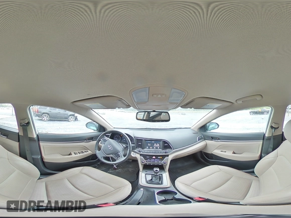 2017 Hyundai Elantra Limited with VIN 5NPD84LFXHH070413, listed as a Copart auction lot 52013365 with 78,761 mi miles and Salvage title. Bid and sale history available at DreamBid. Image 12.