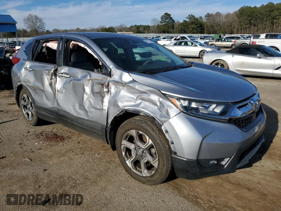 2017 Honda CR-V EX with VIN 7FARW1H59HE026920, listed as a Copart auction lot 48223715 with 142,358 mi miles and Salvage Title. Bid and sale history available at carsss.com. Image 4.