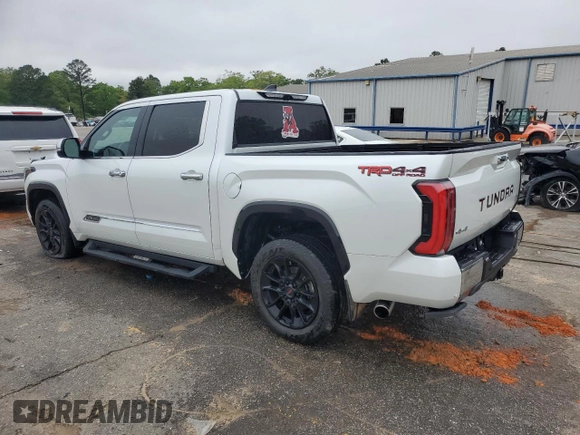 2023 Toyota Tundra 1794 Edition with VIN 5TFMA5DB7PX088232, listed as a Copart auction lot 52026975 with 23,776 mi miles and Salvage title. Bid and sale history available at DreamBid. Image 2.