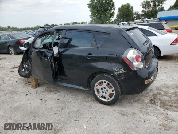 2009 Pontiac Vibe w/1SB with VIN 5Y2SP67059Z427437, listed as a Copart auction lot 66543194 with Not Provided miles and Salvage Title. Bid and sale history available at carsss.com. Image 2.