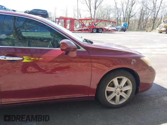2008 Lexus ES 350 with VIN JTHBJ46G582255159, listed as a IAAI auction lot 42048577 with 205,472 mi miles. Bid and sale history available at carsss.com. Image 14.