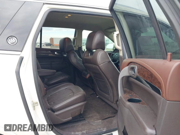 2013 Buick Enclave Leather with VIN 5GAKRCKD8DJ186131, listed as a IAAI auction lot 41356264 with 121,786 mi miles. Bid and sale history available at carsss.com. Image 8.