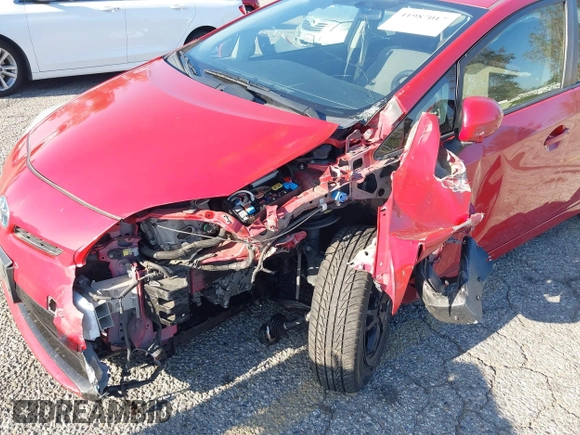 2015 Toyota Prius Four with VIN JTDKN3DU4F1984801, listed as a IAAI auction lot 41987017 with 79,183 mi miles. Bid and sale history available at carsss.com. Image 6.