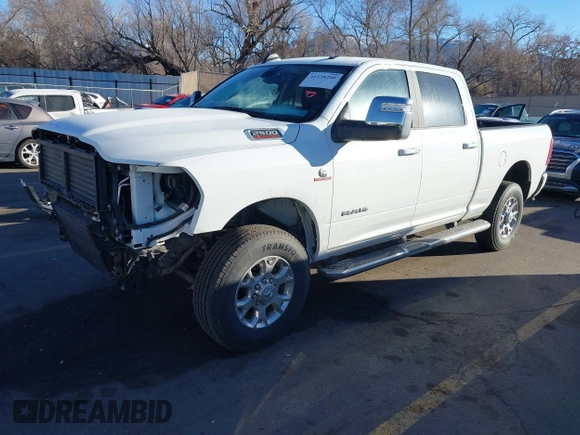2024 Ram 2500 Laramie with VIN 3C6UR5FL9RG268101, listed as a IAAI auction lot 41538200 with 9,953 mi miles and . Bid and sale history available at DreamBid. Image 17.