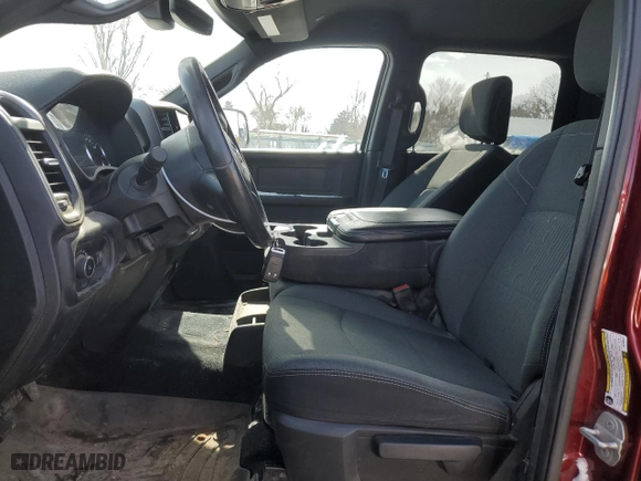 2022 Ram 2500 Tradesman with VIN 3C6UR5HJ8NG183014, listed as a Copart auction lot 45980135 with 67,573 mi miles and Salvage Title. Bid and sale history available at carsss.com. Image 7.