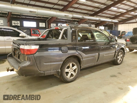 2005 Subaru Baja Special Sports z VIN 4S4BT62C257100265, wystawiony jako Copart lot #45556505 z przebiegiem 208 626 mil mil oraz Czysty tytuł • Clean title. Historia ofert i sprzedaży dostępna na DreamBid. Obrazek 3.