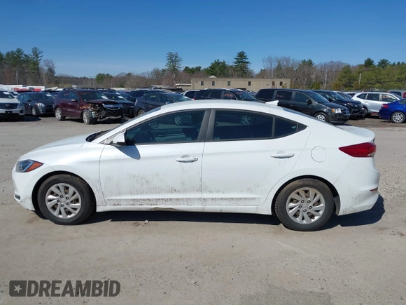 2017 Hyundai Elantra SE with VIN 5NPD74LF4HH065856, listed as a IAAI auction lot 42076642 with 194,335 mi miles and . Bid and sale history available at DreamBid. Image 14.