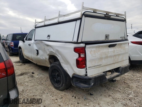 2021 Chevrolet Silverado 1500 Work Truck with VIN 3GCNWAEKXMG369017, listed as a Copart auction lot 78070004 with 93,145 mi miles and Salvage Title. Bid and sale history available at carsss.com. Image 2.