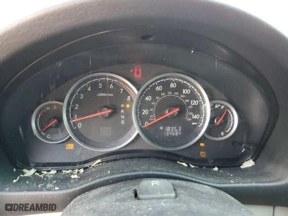 2007 Subaru Legacy Wagon Outback with VIN 4S4BP61C177330582, listed as a Copart auction lot 72022364 with 134,684 mi miles and Salvage Title. Bid and sale history available at carsss.com. Image 9.