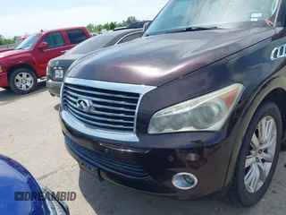 2013 Infiniti QX56 with VIN JN8AZ2NE9D9060178, listed as a IAAI auction lot 42058533 with 139,267 mi miles. Bid and sale history available at carsss.com. Image 6.