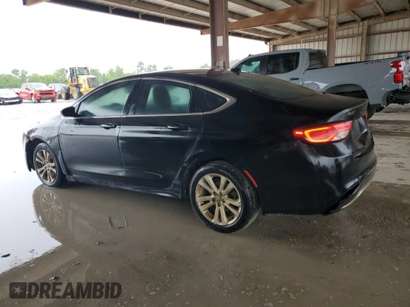2015 Chrysler 200 Limited with VIN 1C3CCCAB5FN696697, listed as a Copart auction lot 54257955 with 185,444 mi miles and Salvage Title. Bid and sale history available at DreamBid. Image 2.