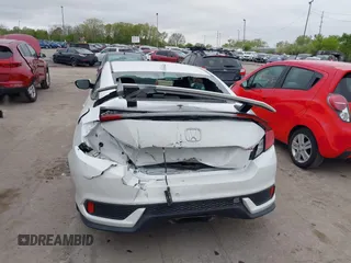2018 Honda Civic Si z VIN 2HGFC3A59JH756468, wystawiony jako IAAI lot #42220690 z przebiegiem 80 526 mil mil oraz . Historia ofert i sprzedaży dostępna na DreamBid. Obrazek 16.
