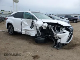 2019 Lexus RX 350 with VIN 2T2BZMCAXKC181994, listed as a Copart auction lot 57585075 with 38,867 mi miles and Salvage title. Bid and sale history available at DreamBid. Image 4.