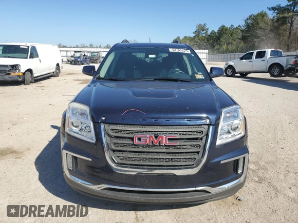 2017 GMC Terrain SLE with VIN 2GKFLTE3XH6226902, listed as a Copart auction lot 43703225 with 47,096 mi miles and Salvage Title. Bid and sale history available at carsss.com. Image 5.