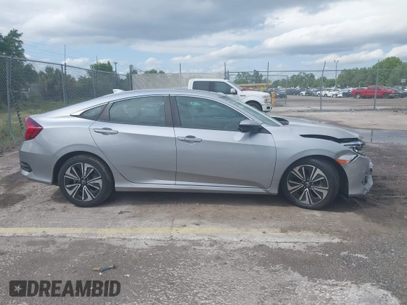 2017 Honda Civic Sedan EX-L with VIN 2HGFC1F73HH654625, listed as a IAAI auction lot 41962609 with 77,991 mi miles. Bid and sale history available at carsss.com. Image 13.