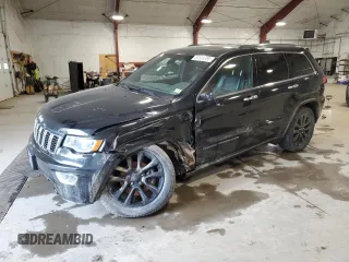 2017 Jeep Grand Cherokee Limited with VIN 1C4RJFBG0HC914292, listed as a Copart auction lot 52833785 with 90,743 mi miles and Salvage Title. Bid and sale history available at carsss.com. Image 1.