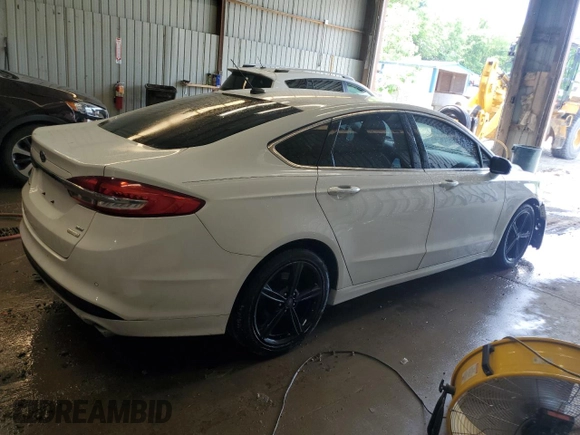 2017 Ford Fusion SE with VIN 3FA6P0HD2HR309905, listed as a Copart auction lot 62265145 with 72,588 mi miles and Salvage title. Bid and sale history available at DreamBid. Image 3.