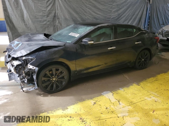 2018 Nissan Maxima SR with VIN 1N4AA6AP7JC388396, listed as a Copart auction lot 77126144 with 78,771 mi miles and Clean Title. Bid and sale history available at carsss.com. Image 1.
