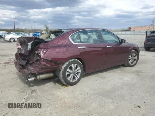 2015 Honda Accord LX with VIN 1HGCR2F3XFA120666, listed as a Copart auction lot 53250535 with 141,075 mi miles and Salvage Title. Bid and sale history available at DreamBid. Image 3.