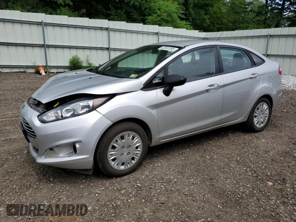 2015 Ford Fiesta S with VIN 3FADP4AJ1FM117383, listed as a Copart auction lot 62391295 with 19,111 mi miles and Salvage title. Bid and sale history available at DreamBid. Image 1.