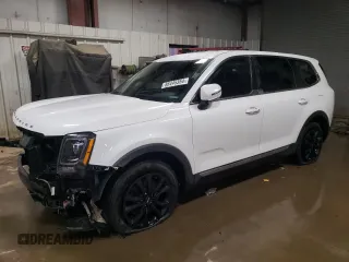 2020 Kia Telluride LX with VIN 5XYP2DHC8LG050576, listed as a Copart auction lot 86445354 with 82,249 mi miles and Salvage Title. Bid and sale history available at carsss.com. Image 1.