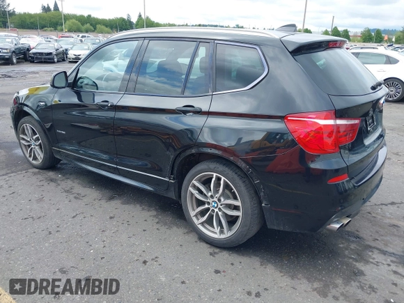 2017 BMW X3 xDrive28i z VIN 5UXWX9C36H0W78956, wystawiony jako IAAI lot #42052767 z przebiegiem 45 516 mil mil oraz . Historia ofert i sprzedaży dostępna na DreamBid. Obrazek 3.
