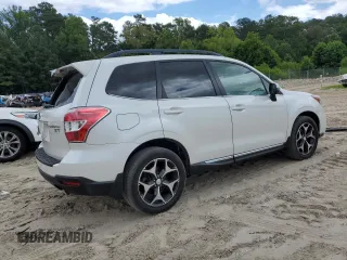 2015 Subaru Forester XT Touring with VIN JF2SJGUCXFH820469, listed as a Copart auction lot 62777665 with 90,389 mi miles and Salvage title. Bid and sale history available at DreamBid. Image 3.