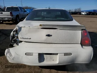 2005 Chevrolet Monte Carlo LS with VIN 2G1WW12EX59229735, listed as a Copart auction lot 47375865 with 97,229 mi miles and Clean Title. Bid and sale history available at carsss.com. Image 6.