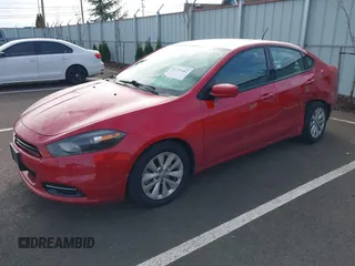 2014 Dodge Dart SXT with VIN 1C3CDFBB8ED851812, listed as a IAAI auction lot 41736482 with 92,116 mi miles. Bid and sale history available at carsss.com. Image 2.