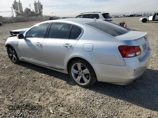 2008 Lexus GS 350 with VIN JTHBE96S380030420, listed as a Copart auction lot 47260175 with 125,476 mi miles and Salvage Title. Bid and sale history available at carsss.com. Image 2.