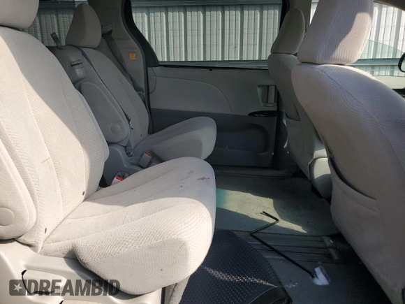 2012 Toyota Sienna LE AAS with VIN 5TDKK3DC6CS266522, listed as a Copart auction lot 62788745 with 233,596 mi miles and Salvage title. Bid and sale history available at DreamBid. Image 11.