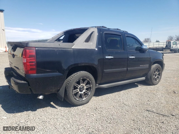 2008 Chevrolet Avalanche LTZ with VIN 3GNFK12368G264419, listed as a Copart auction lot 50466875 with 167,172 mi miles and Salvage Title. Bid and sale history available at carsss.com. Image 3.