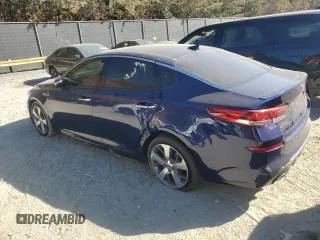 2019 Kia Optima S with VIN 5XXGT4L35KG370591, listed as a Copart auction lot 77912654 with 24,931 mi miles and Salvage Title. Bid and sale history available at carsss.com. Image 2.
