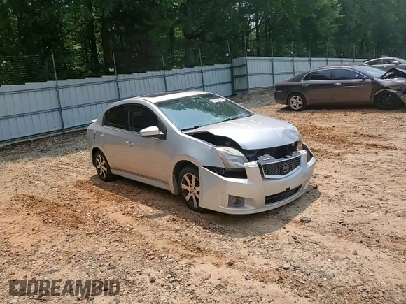 2012 Nissan Sentra SR with VIN 3N1AB6AP8CL748406, listed as a Copart auction lot 59000845 with 221,945 mi miles and Salvage title. Bid and sale history available at DreamBid. Image 13.
