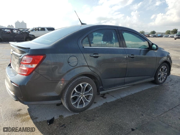2017 Chevrolet Sonic LT with VIN 1G1JD5SB5H4104243, listed as a Copart auction lot 73046754 with 93,089 mi miles and Salvage Title. Bid and sale history available at carsss.com. Image 3.