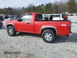 2005 GMC Canyon SL Z85 with VIN 1GTDT146958253002, listed as a Copart auction lot 43183765 with 181,375 mi miles and Salvage Title. Bid and sale history available at carsss.com. Image 2.