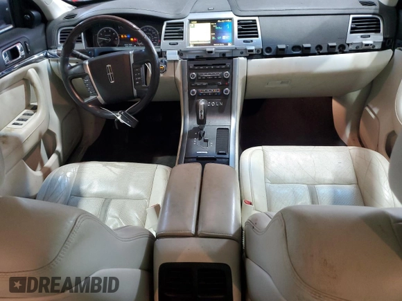 2009 Lincoln MKS with VIN 1LNHM94R39G608146, listed as a Copart auction lot 48040955 with 155,691 mi miles and Salvage Title. Bid and sale history available at carsss.com. Image 8.