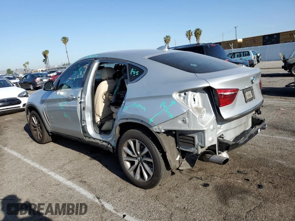 2017 BMW X6 sDrive35i z VIN 5UXKU0C38H0G68189, wystawiony jako Copart lot #52088965 z przebiegiem 71 360 mil mil oraz Szkoda całkowita • Salvage title. Historia ofert i sprzedaży dostępna na DreamBid. Obrazek 2.