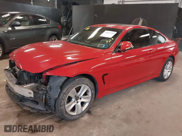 2015 BMW 4 Series 428i xDrive with VIN WBA3N5C50FK197930, listed as a IAAI auction lot 42063189 with 90,206 mi miles and . Bid and sale history available at DreamBid. Image 2.
