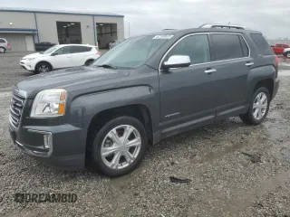 2017 GMC Terrain SLT with VIN 2GKFLUE38H6189855, listed as a Copart auction lot 52100605 with 115,364 mi miles and Salvage Title. Bid and sale history available at carsss.com. Image 1.
