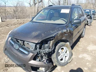 2010 Kia Sportage LX with VIN KNDKGCA32A7697677, listed as a IAAI auction lot 41694920 with 158,212 mi miles and . Bid and sale history available at carsss.com. Image 17.