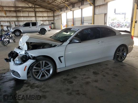 2015 BMW 4 Series 428i z VIN WBA3V5C51FP751530, wystawiony jako Copart lot #88903455 z przebiegiem 71 529 mil mil oraz Szkoda całkowita • Salvage title. Historia ofert i sprzedaży dostępna na DreamBid. Obrazek 1.